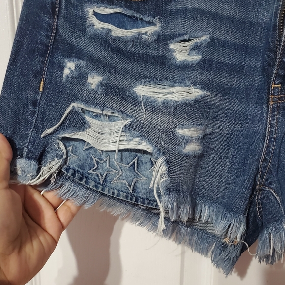 American Eagle Outfitters Distressed Shorts - Picture 2 of 5
